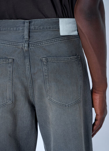 LN-CC® - ssstein: Loose Denim Jeans - Grey ssstein Loose Denim Jeans Grey sss0164002