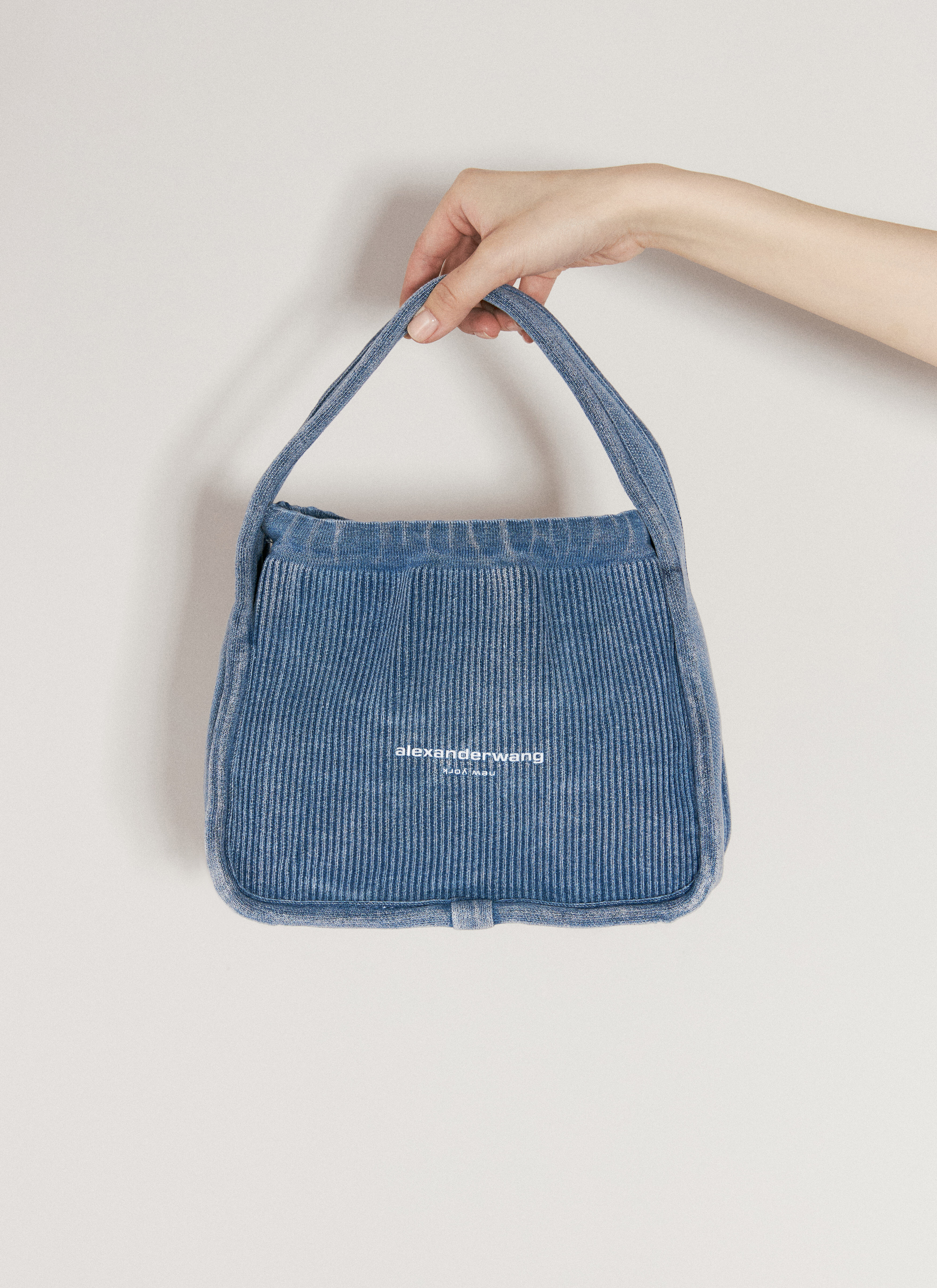 Alexander Wang Women s Ryan Small Handbag in Blue LN CC