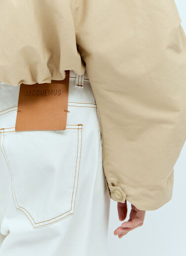 Jacquemus La Parka Courte Caraco 夹克  米色 jac0256001