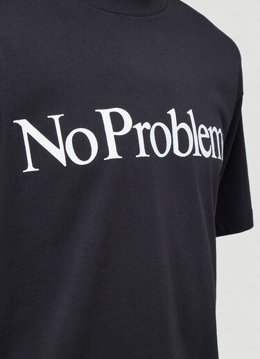 Aries No Problemo T-Shirt Black ari0344017