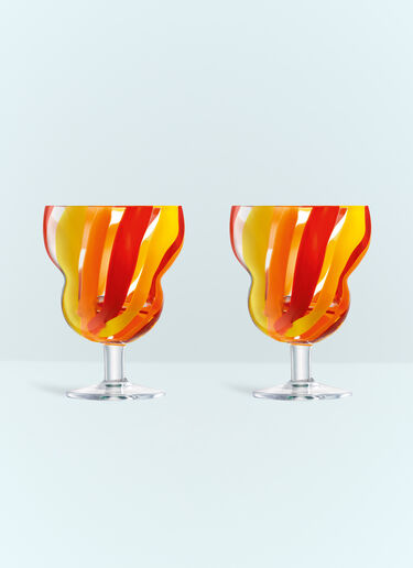LSA International Set Of Two Wine Glasses Multicolour wps0691308
