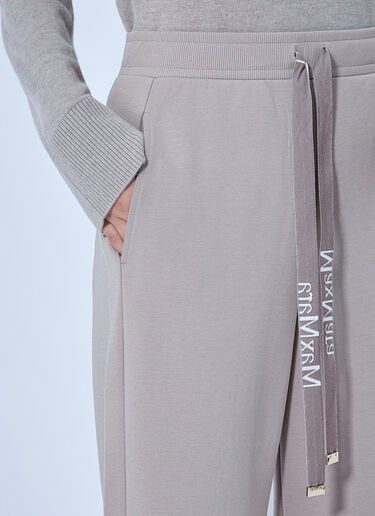 LN-CC® - Max Mara: Drawstring Wide-Leg Trousers - Beige Max Mara Drawstring Wide-Leg Trousers Beige max0266108