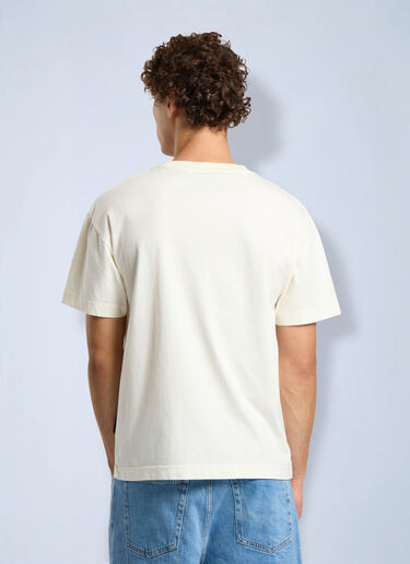 LN-CC® - Palm Angels: Palm Tree Regular Tee - White Palm Angels Palm Tree Regular Tee White pma0166098