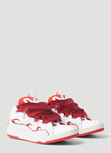 Lanvin Curb Sneakers Red lnv0151022