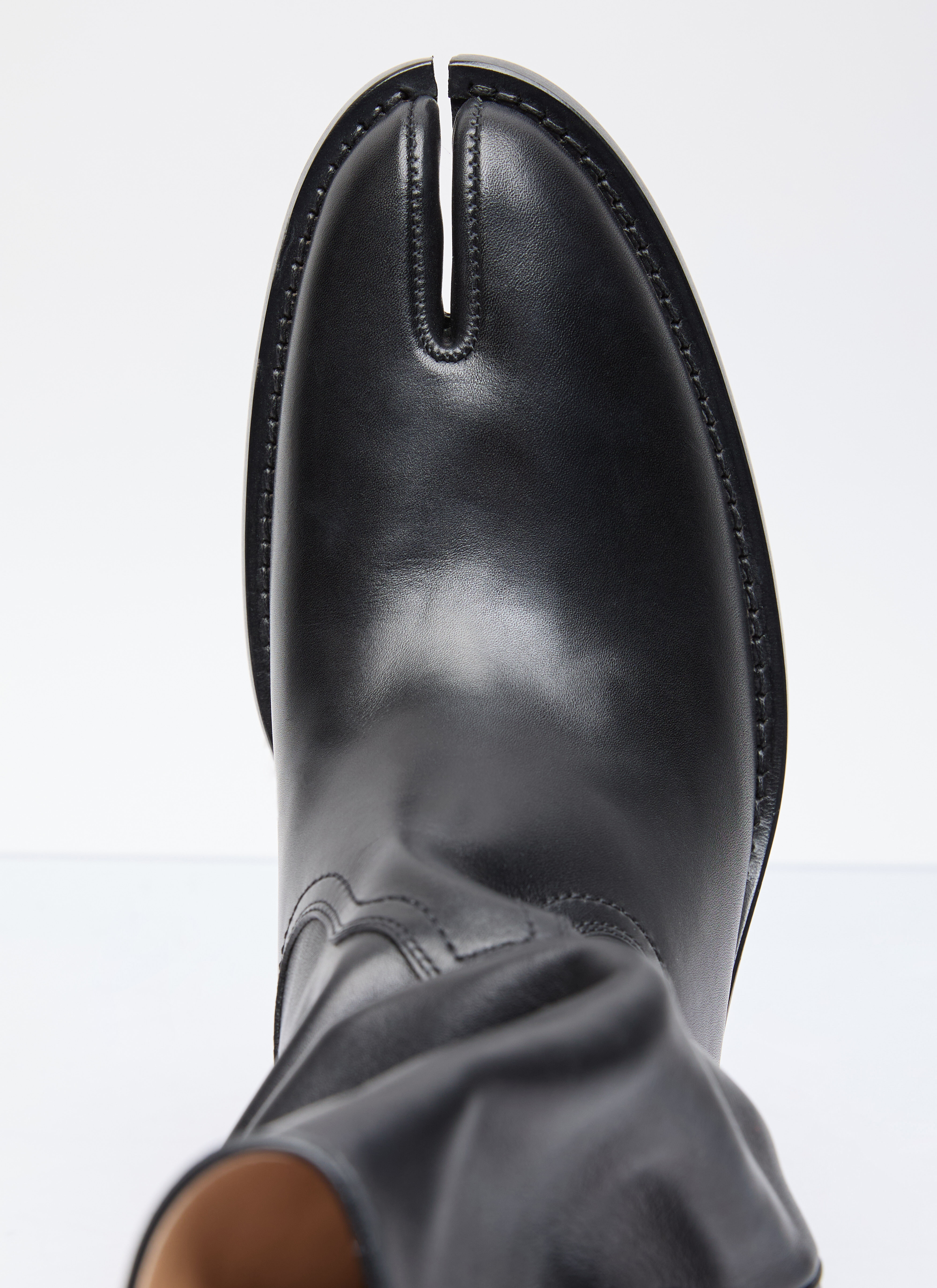 Maison Margiela Women s Tabi Western Boots in Black LN CC