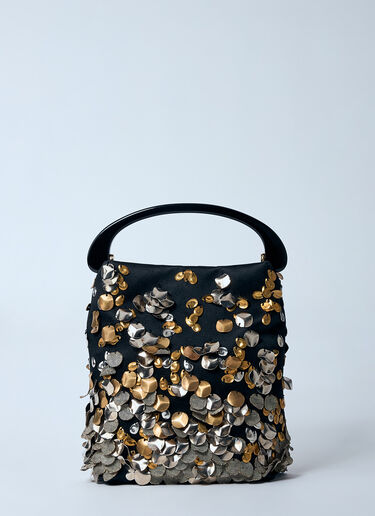 Dries Van Noten 缀饰袖珍包  黑色 dvn0259007