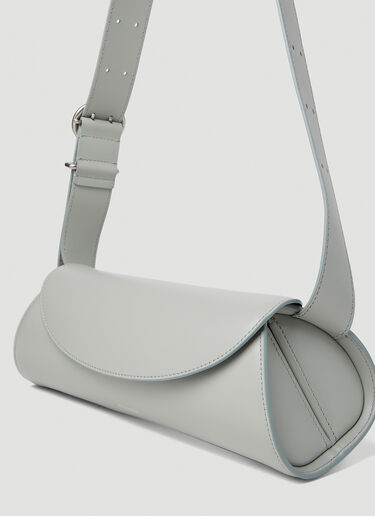 Jil Sander 카놀로 스몰 숄더백 그레이 jil0251020