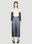 Y/Project x Jean Paul Gaultier Trompe L'Oeil Belt Denim Print Dress Black jpg0252018