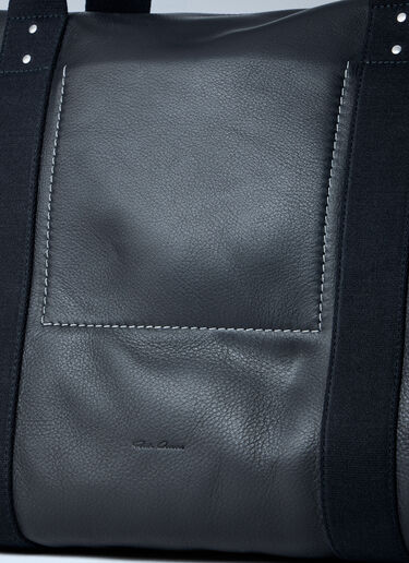 Leather Tote Bag Rick Owens Leather Tote Bag Black ric0163055