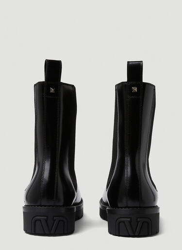 Valentino Beatle Camden Chelsea Boots Black val0149026