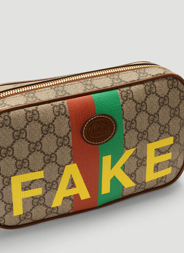 Gucci Fake Not Belt Bag Brown guc0142001