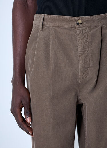 Saint Laurent Corduroy Pants Beige sla0159007
