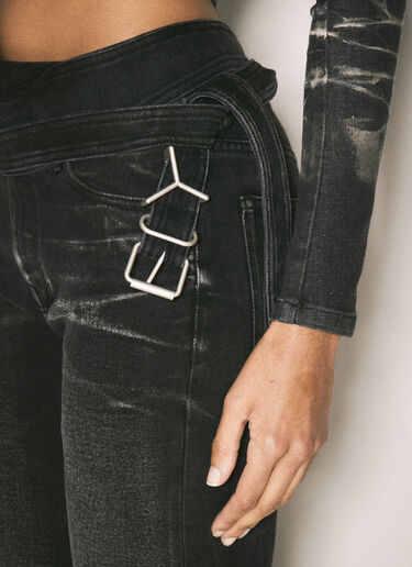 Y/Project Wrap-Belt Jeans Black ypr0258003