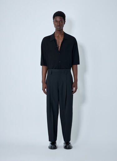 Jil Sander Relaxed Fit Trousers Black jil0163007