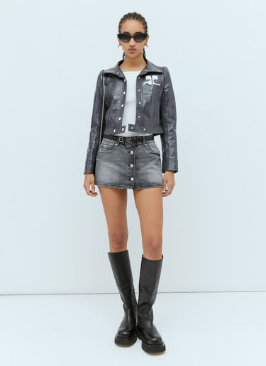 비닐 Re-Edition 재킷 Courrèges 비닐 Re-Edition 재킷 그레이 cou0253012
