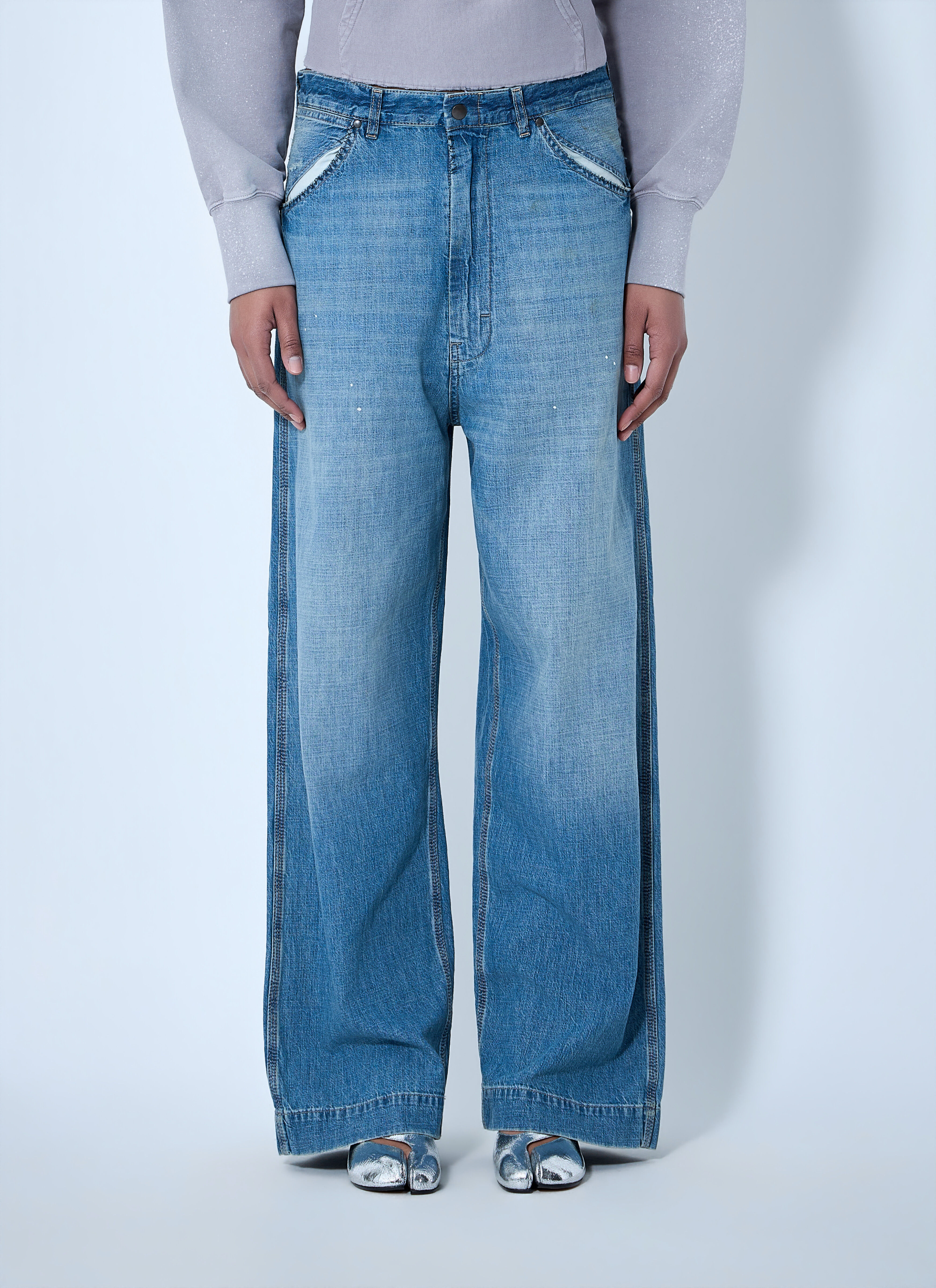 Maison Margiela Wide-Leg Denim Jeans in Blue für Damen | LN-CC®