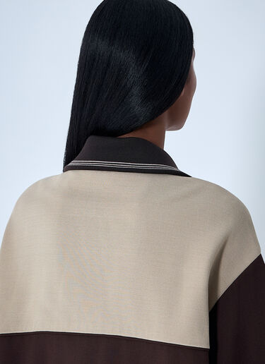 Contrast Panel Jacket Miu Miu Contrast Panel Jacket Brown miu0262017
