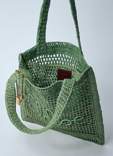 Chloé Summer Banana Tote Bag Green chl0260024