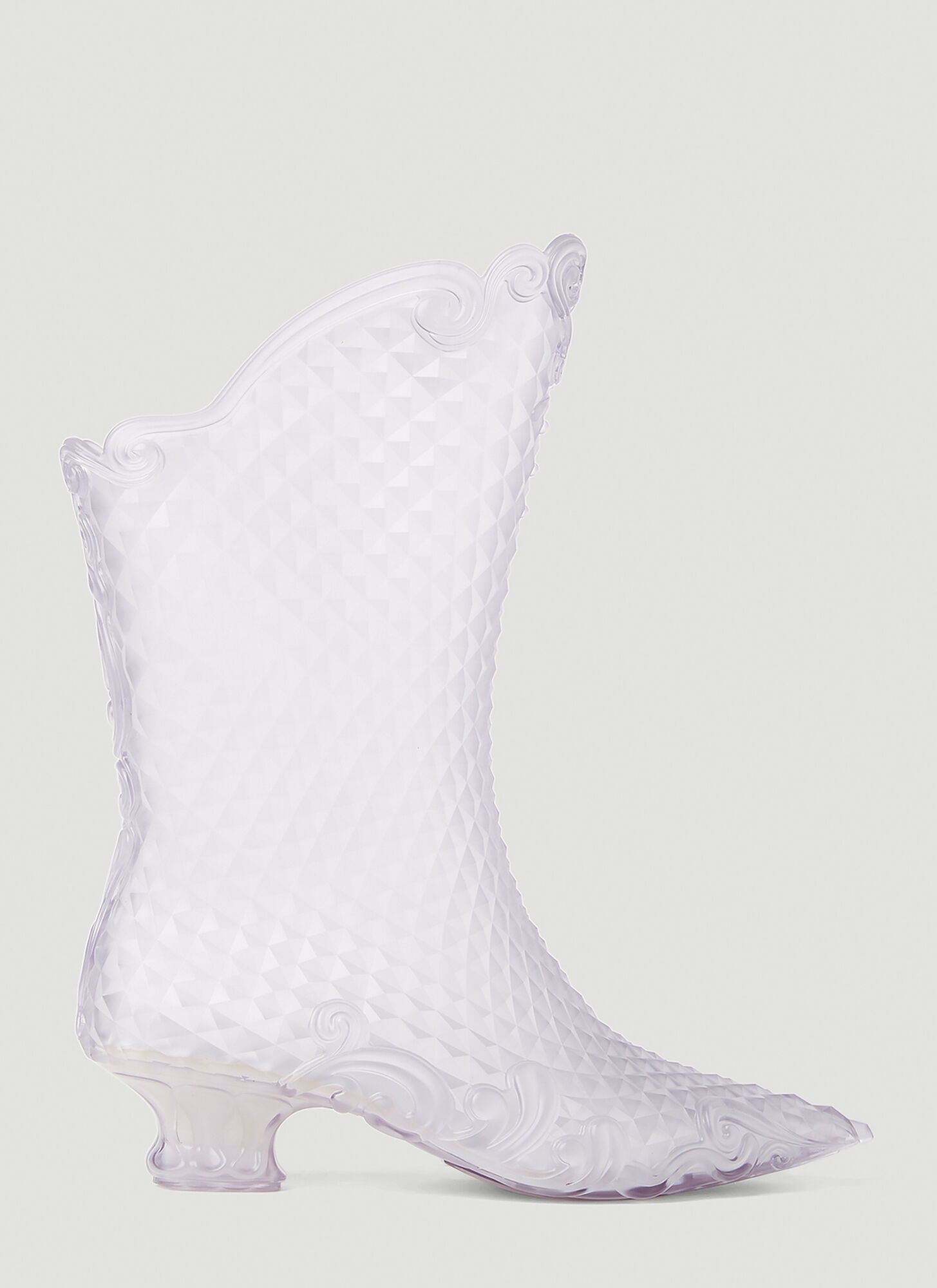 Y/project X Melissa Court Boots In Transparent
