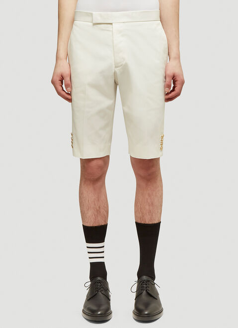 Thom Browne Buttoned Shorts Black thb0153008