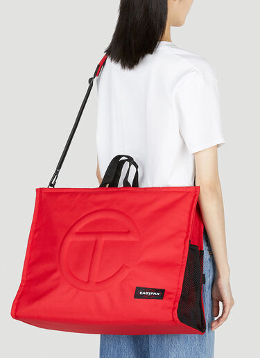 Eastpak x Telfar Shopper Large Tote Bag Red est0353008