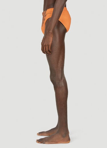 Jacquemus Le Slip De Bain Swim Briefs Orange jac0151021