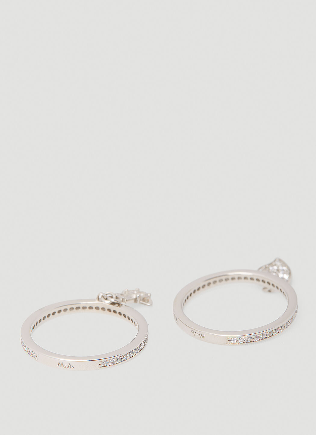 【破格値下げ】 Two of Set Westwood Vivienne Brandita LN-CC Rings| リング(指輪)