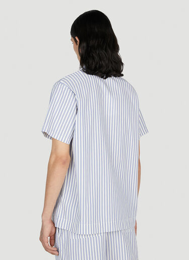 Tekla Skagen Stripes Shirt Blue tek0352001