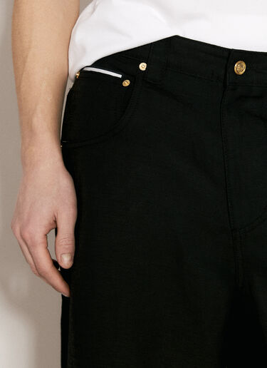 Eytys Titan Linen Pants Black eyt0356021