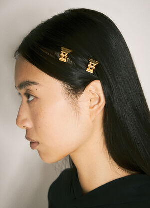 Marc Jacobs Holli XS Hair Grip Set Silver mcj0255004