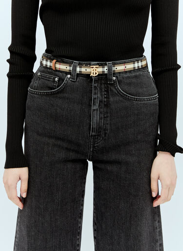 Burberry 格纹腰带 米色 bur0255066