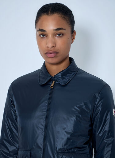 LN-CC® - Moncler: Lanset Packable Short Down Shirt Jacket - Blue Moncler Lanset Packable Short Down Shirt Jacket Blue mon0265062