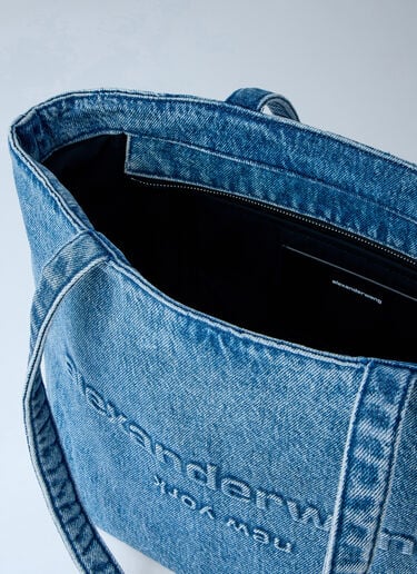 Alexander Wang Punch Medium Tote Bag Blue awg0264013