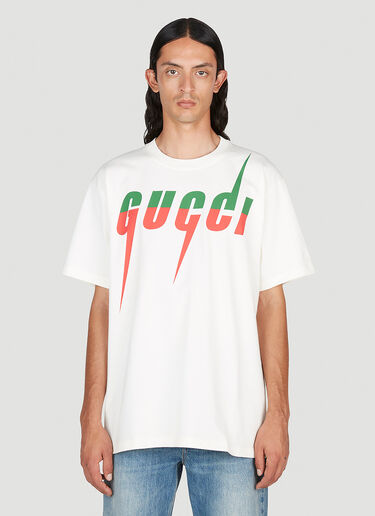 Gucci Blade Print T-Shirt White guc0153057