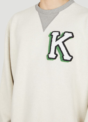 Kenzo Graphic Logo Sweatshirt White knz0150035