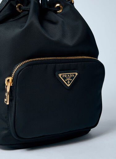 Prada Re-Nylon Bucket Bag Black pra0260038