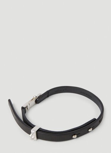 Rick Owens 가죽 초커 블랙 ric0251053