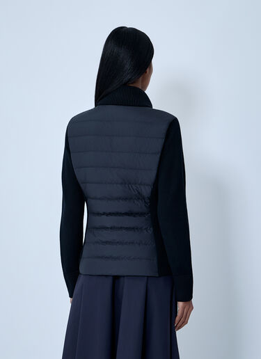 Quilted Cardigan Moncler Quilted Cardigan Black mon0263044