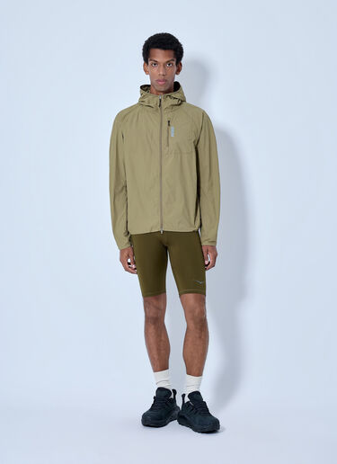 LN-CC® - HOKA: Skyflow Wind Jacket - Green HOKA Skyflow Wind Jacket Green hok0165035