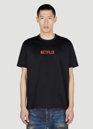 Junya Watanabe Netflix T-Shirt Black jwn0156010