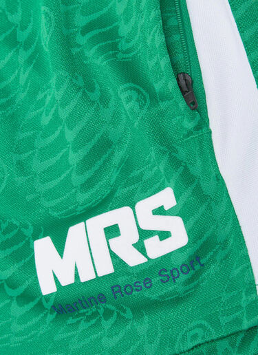 Nike x Martine Rose Logo Motif Track Shorts Green nik0362108