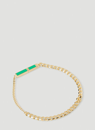 Bottega Veneta ID Curb Chain Bracelet Gold bov0148157