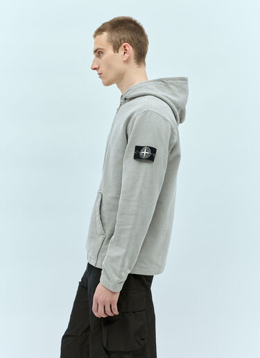 Stone Island ハーフジップ スウェットシャツ グレー sto0156026