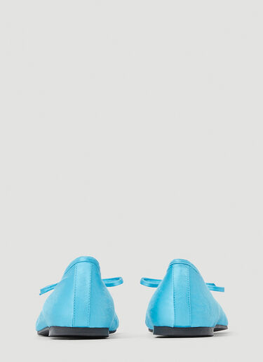 Balenciaga Leopold Ballerina Flats Blue bal0253086