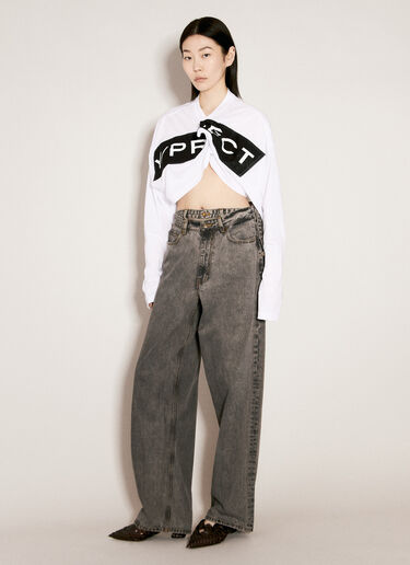 Evergreen Multi-Waistband Jeans Y/Project Evergreen Multi-Waistband Jeans Black ypr0255005