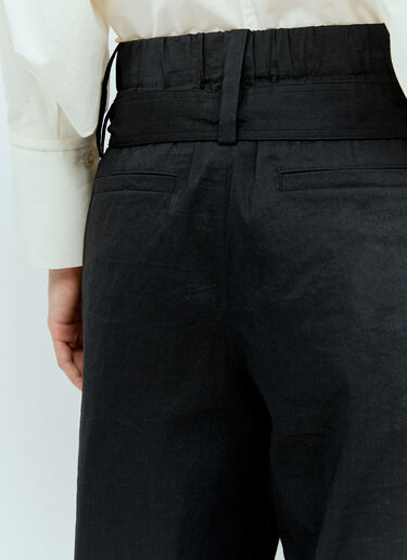 Issey Miyake Shaped Membrane Pants Black ism0256002