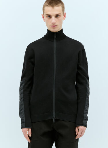 Moncler Zip-Up Sweatshirt Black mon0157020