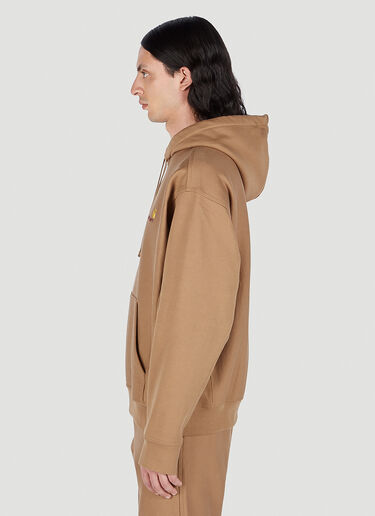 Carhartt WIP 아메리칸 스크립트 후드 스웨트셔츠 카멜 wip0151019