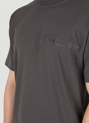 Stone Island Logo Patch T-Shirt Grey sto0150107