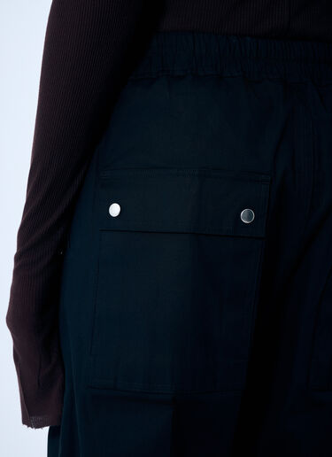 Rick Owens Bela Cargo Track Pants Black ric0159023
